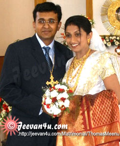 Thomas Meenu Wedding Photo Albums at St Antonys Church Thrikkakara 